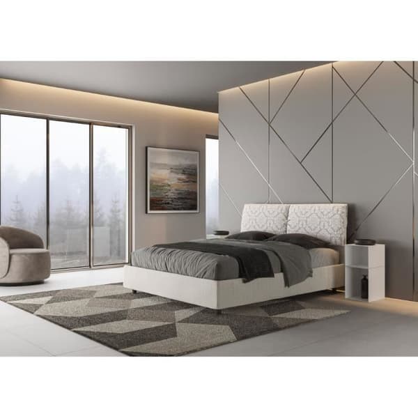 Mados säng 160x200 med boxspring - Giada 1 Agata 1 - Vit Vit