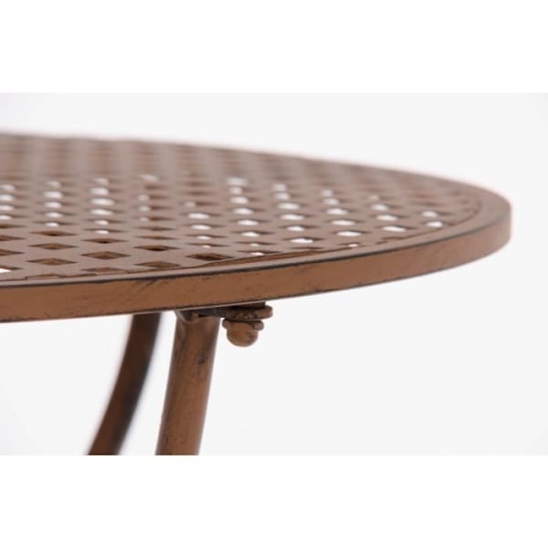 CLP Trädgårdsbord i runt smide AMANDA, handgjort i nostalgisk stil, diameter Ø 70 cm, 6 färger att välja mellan74...