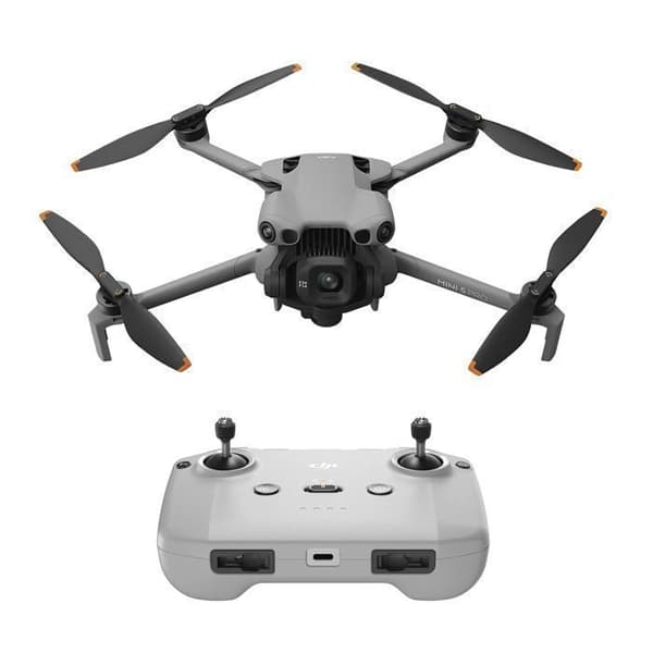 Dron - DJI - Mini 5 Pro Fly More Combo (DJI RC-N3) - 4K-kamera - CMOS-sensor 1" - Hinderdetektering Grå