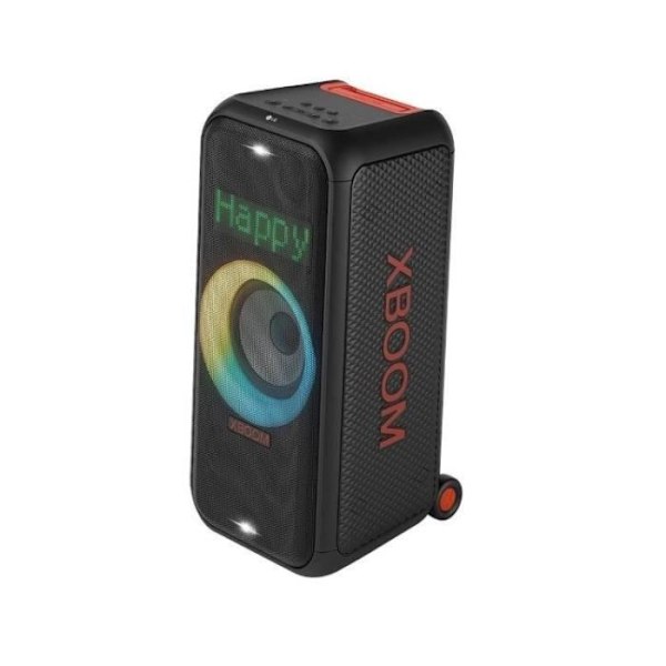 LG XBOOM XL7S trådlös DJ-ljudhögtalare - Bluetooth - 250W - 18h batteritid - IPX4 - Svart