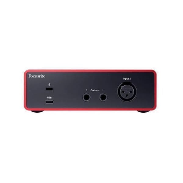 Focusrite Scarlett Solo Studio Pack G4 Ljudkort Röd