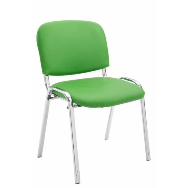 Besöksstol - CLP - Ken - Kunstläder - Grön - Klassisk design Grön
