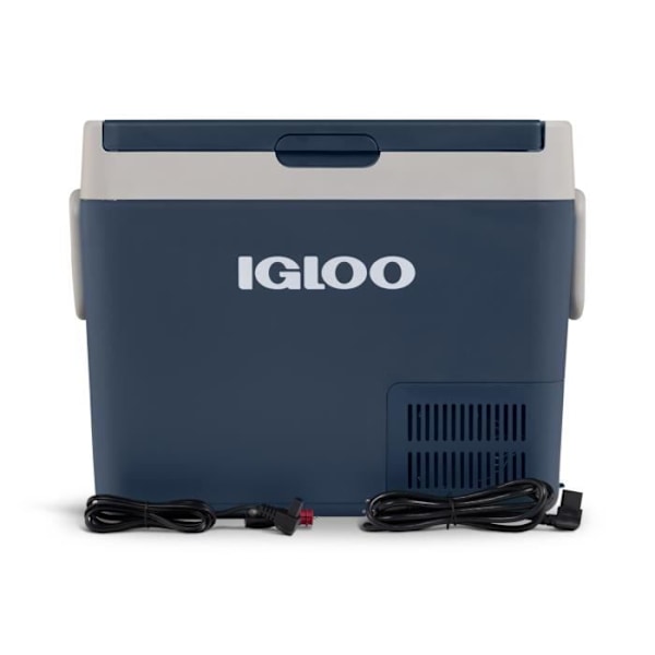 Elektrisk kylbox - IGLOO - ICF40 - 240 V - Blå - 38 L Blå, Grå