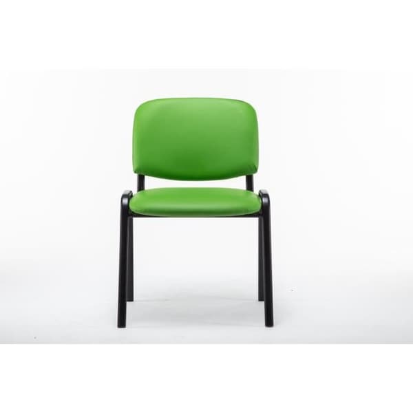 -CLP-Chaise Besökare Ken konstläder-Array grön
