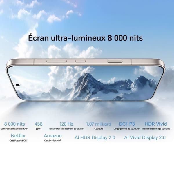 Smartphone - HONOR - HONOR 600 Pro - 5G - 12 GB RAM - 512 GB