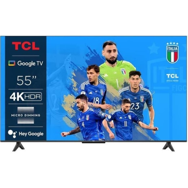 TCL P61: 4K 55 Smart TV med HDR10, HLG och Google TV