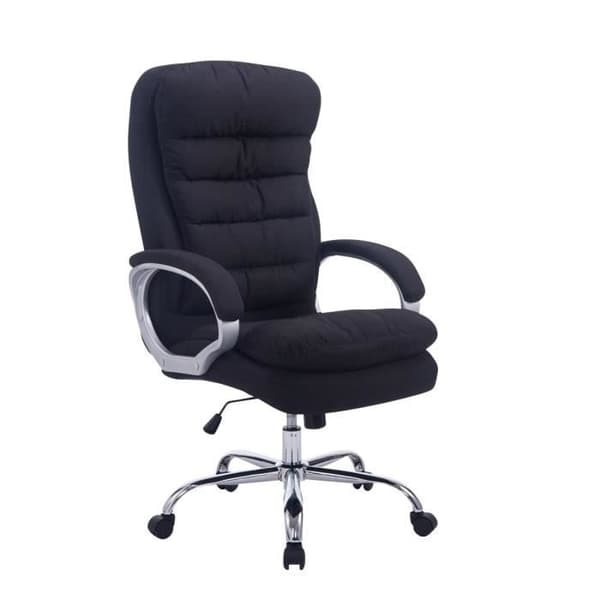 -CLP-Stol XXL Vancouver Tyg-Array svart