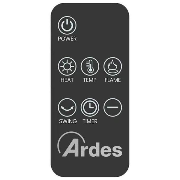 Termoventilator - Ardes - AR4P22FP ATMO - Keramisk - 2000 W - Fjärrkontroll