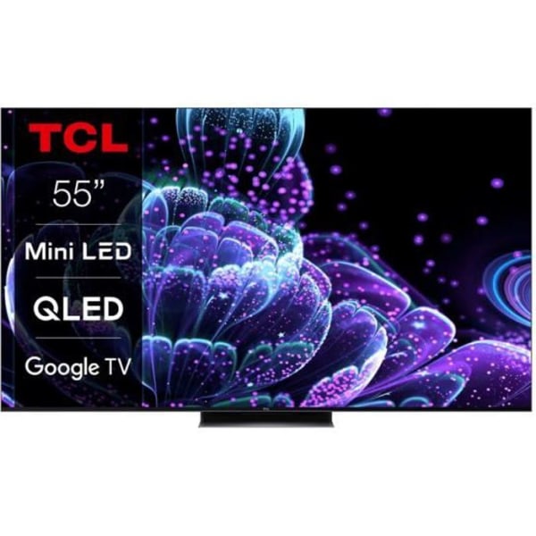 TCL 55C831 TV - QLED TV - 55 tum - UHD - Svart - HDR - Smart TV - Wi-Fi