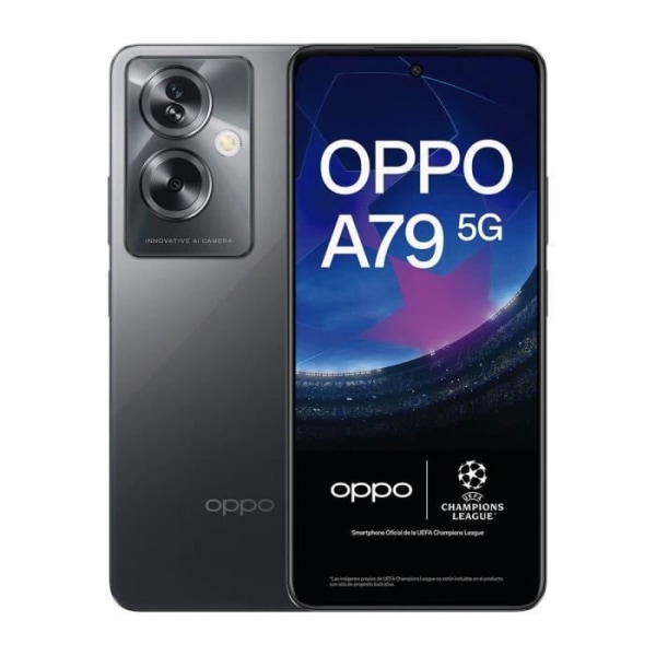 Oppo A79 5G 4GB/128GB Svart (Mystery Black) Dual SIM