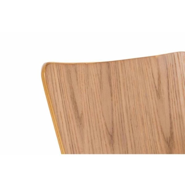 Stapelbar stol - CLP - Aaron - Trä - Tyg - Modern design Ek