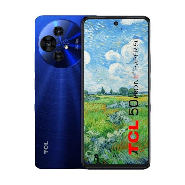 TCL 50 Pro 5G 8GB/512GB Blå (midnattsblå) Dual SIM T803D Blå