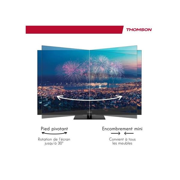 TV QLED Plus Thomson 55QG6C14 139 cm 4K UHD 2024