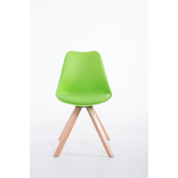 Stol - CLP - Toulouse - Konstläder - Grön-Natur - Skandinavisk design Grön-Natur