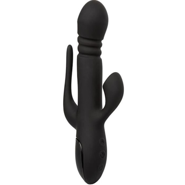 CALEXOTICS - TRIPPEL EUPHORIA VIBRATOR - SVART -
