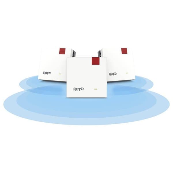 FRITZ! WiFi 7 Mesh-repeater Set 1700 3-pack International 20003129 LAN, WiFi mesh