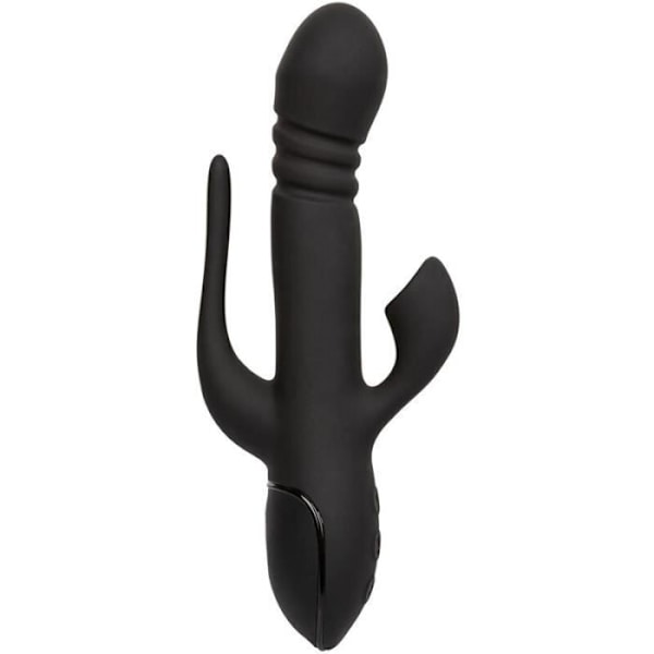 CALEXOTICS - TRIPPEL EUPHORIA VIBRATOR - SVART -