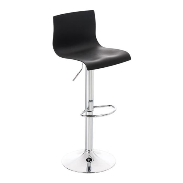 -CLP-Barstol Hover Höjdjusterbar Sits Plast-Array svart