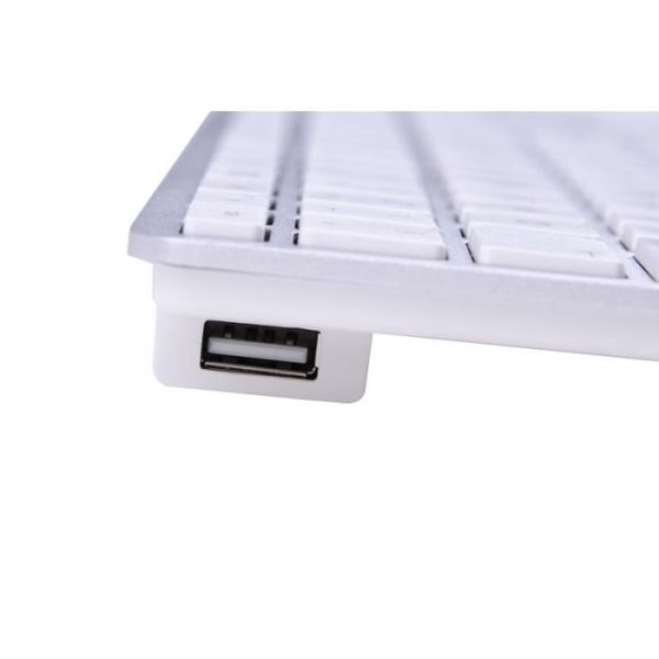 lmp USB kabelanslutet tangentbord med numeriskt tangentbord för Mac tyska - 17203