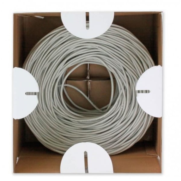 Techly ITP-C6F-FL, 305m, Cat6, F-UTP (FTP), Grå