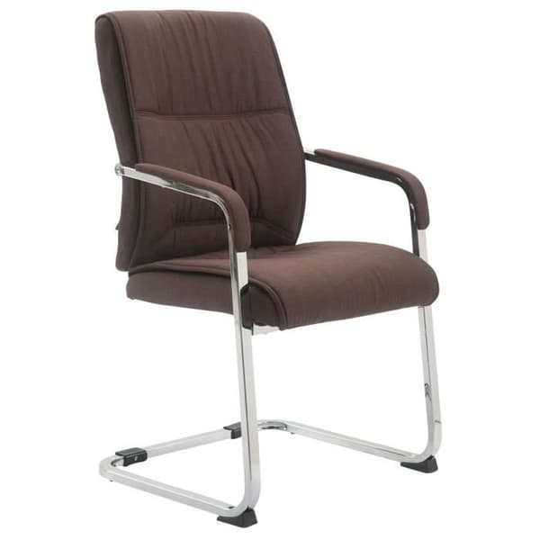 -CLP-Chaise besökare XXL Anubis tyg-Array kastanj