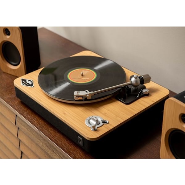 Vinyl skivspelare - MARLEY - MA EM-JT002-SB - 33 rpm - Bambu - Stereo