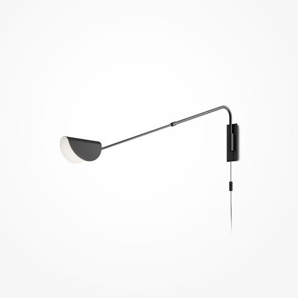 Vägglampa - Maytoni - Mollis - Metall - Svart - G9 - Mångsidig Design