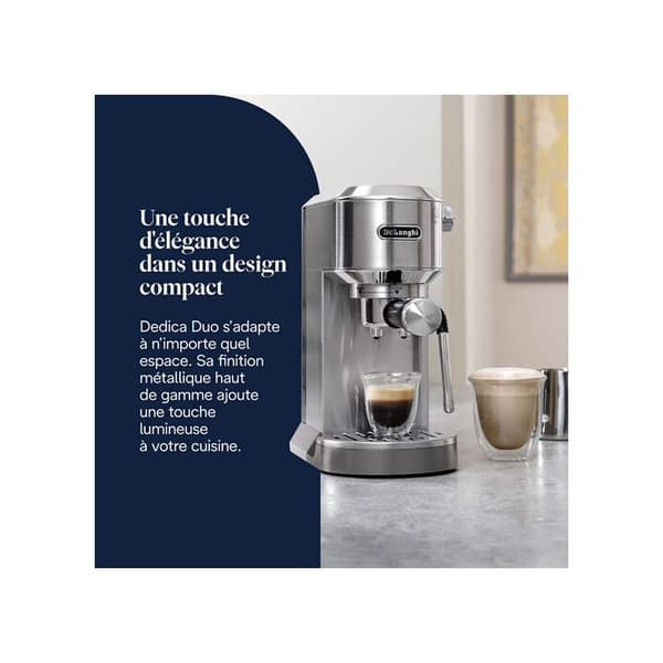 Espressomaskin Delonghi EC890.M DedicaDuo Pengar