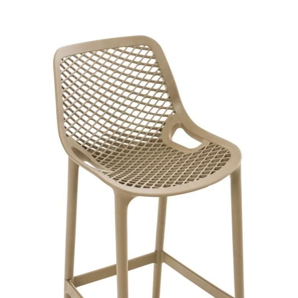 Barstol -GORSLEE (Taupe) lera