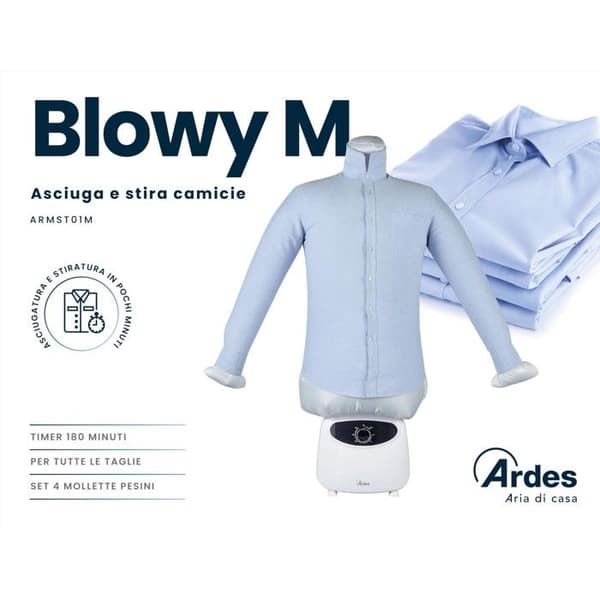 Skjortpress Ardes ARMST01M Vit