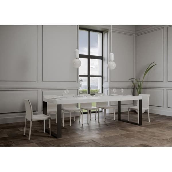 Tecno Premium utdragbart bord - Vit - Barn Vit