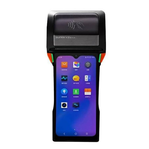 SUNMI V2s Plus Mobilterminal Android för Datainsamling med 2D-skanner och NFC