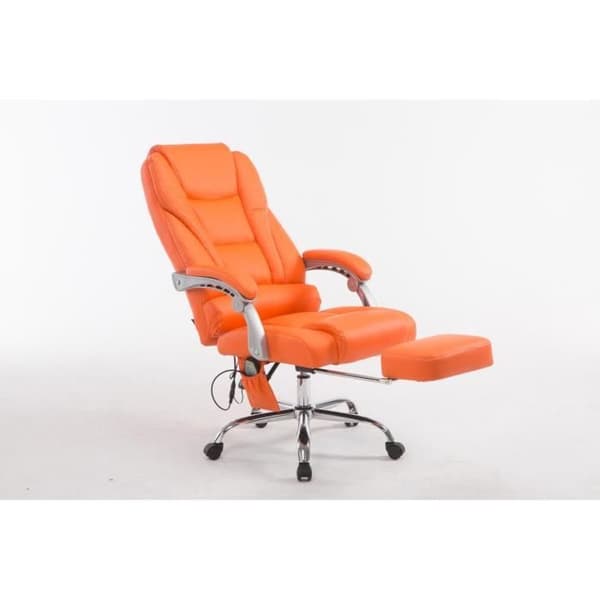 Kontorsstol - CLP - Pacific V2 - Massagefunktion - Orange Apelsin