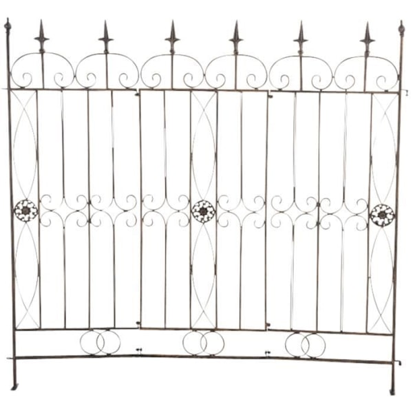 Mangold Iron Garden Trellis 125 x 115 cm Elegant utomhuskant - CLP - Set med 4 - Brons Brons