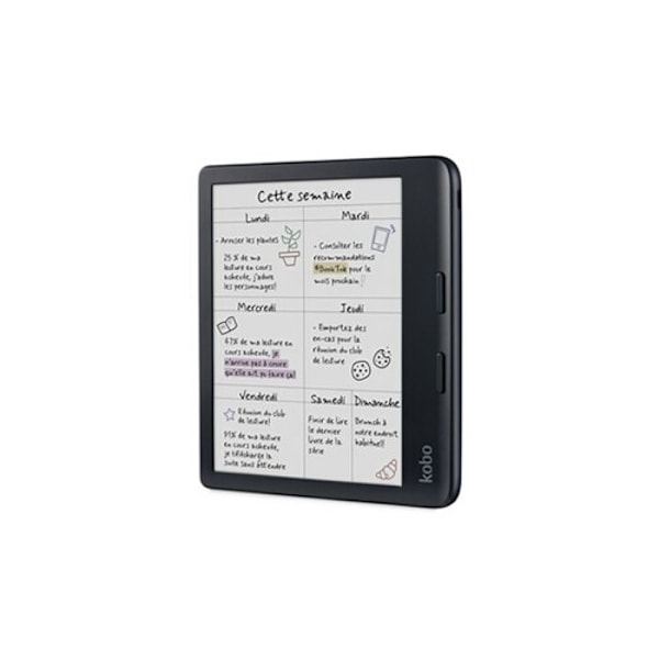 eReader - Kobo - Libra Colour - Färgskärm E Ink Kaleido 3 - 7 tum - Vattentålig IPX8