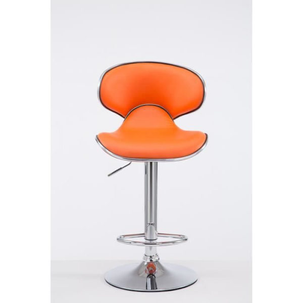 Barstol - CLP - Las Vegas V2 - Orange - Modern design - Justerbar i höjdled