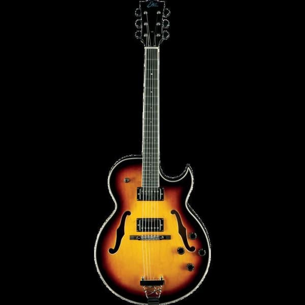 EKO SA 750 Sunburst Gitarr hollow body