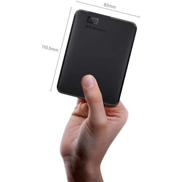 Wd extern hårddisk WD ELEMENT 5TB EXTERN HÅRDDISK