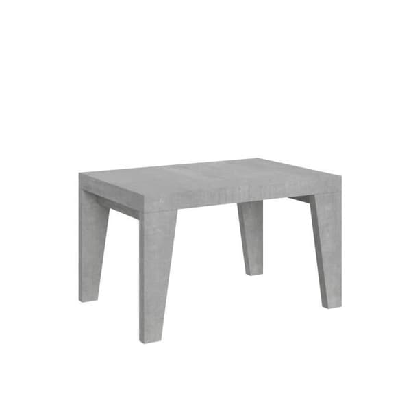 Uttökningsbart bord - Naxy - 90x140/244 cm - Cement Cement