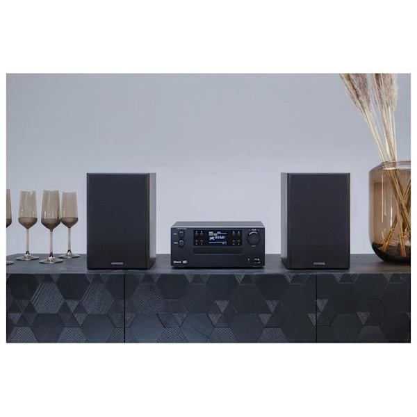 HiFi-mikrosystem - Kenwood - M-925DAB-B - 2x50W - Bluetooth - DAB+