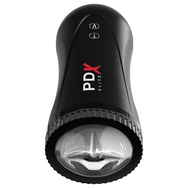 Masturbator - Pipedream - Moto Stroker - Laddningsbar - Vibrerande - Svart