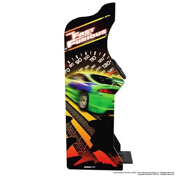 Arcade1Up Arcade Machine - The Fast & The Furious Deluxe med 4 spel ingår Flerfärgad, svart_färg