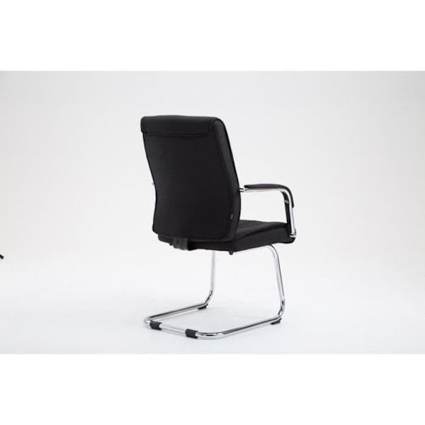 Gungstol - Sievert - Svart - Tyg - Modern design - 1 plats Svart
