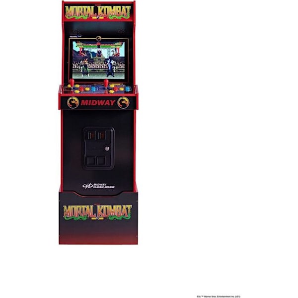 Arkadmaskin 14 spel Arcade1Up Mortal Combat Midway Legacy Edition Flerfärgad