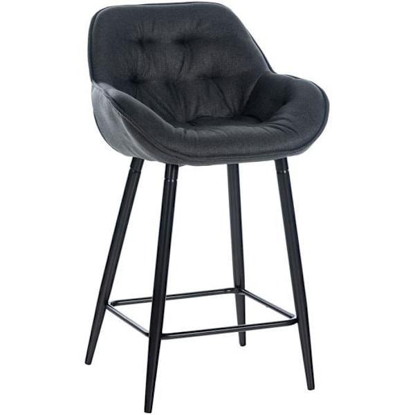 Gibson Barpall - CLP - Mörkgrå - Tyg - Samtida - Design Mörkgrå