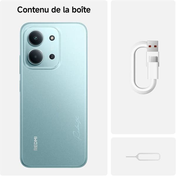 XIAOMI - Redmi 15C - 4 / 256 GB - Mintgrön Grön