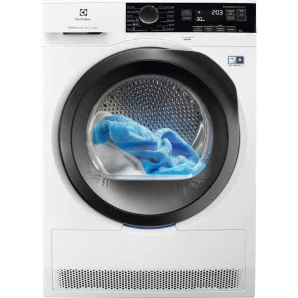 Tvättmaskin-torktumlare - ELECTROLUX - EW8HB822 - Kondens - Fördröjd start - NFC