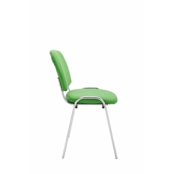 Besöksstol - CLP - Ken - Kunstläder - Grön - Klassisk design Grön