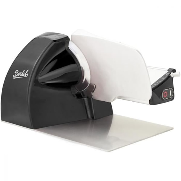 Slicer - Berkel - Home Line 200 PLUS - Svart - 0-18 mm - Blad 195 mm - 12,5 kg svart