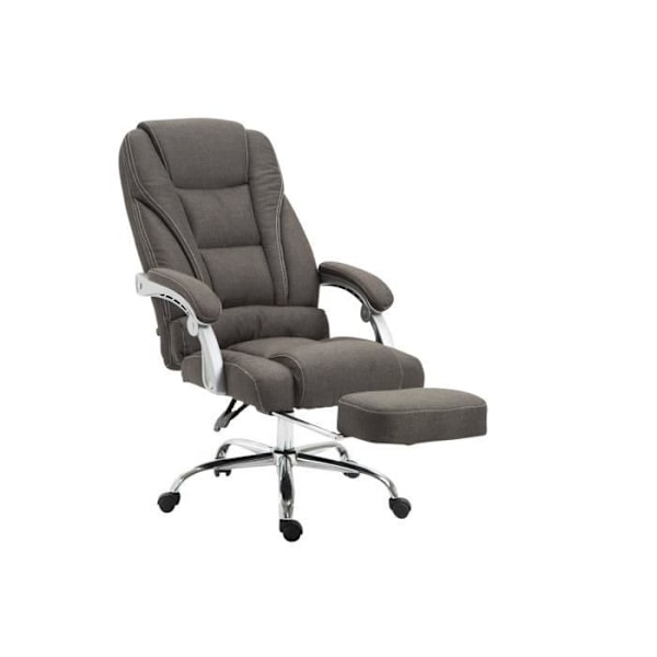 Kontorsfåtölj - CLP - Pacific - Tyg - Mörkgrå - Ergonomisk Mörkgrå